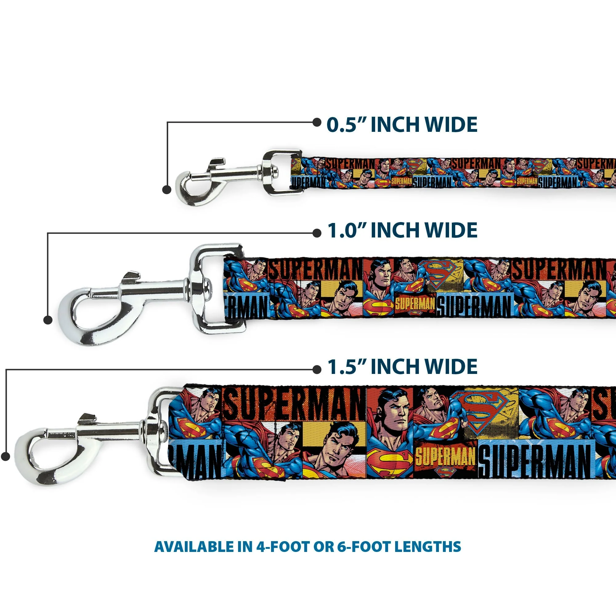 Dog Leash - SUPERMAN Action Blocks Red/Blue - Image 3