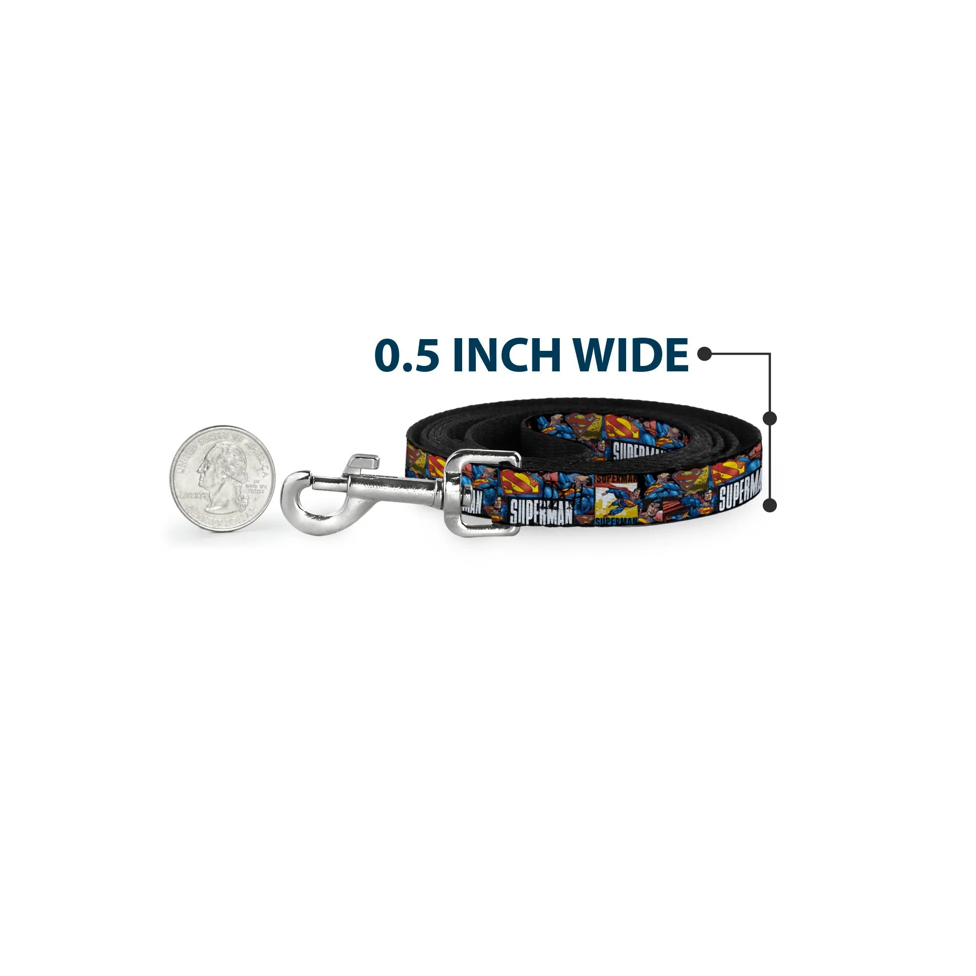 Dog Leash - SUPERMAN Action Blocks White - Image 4