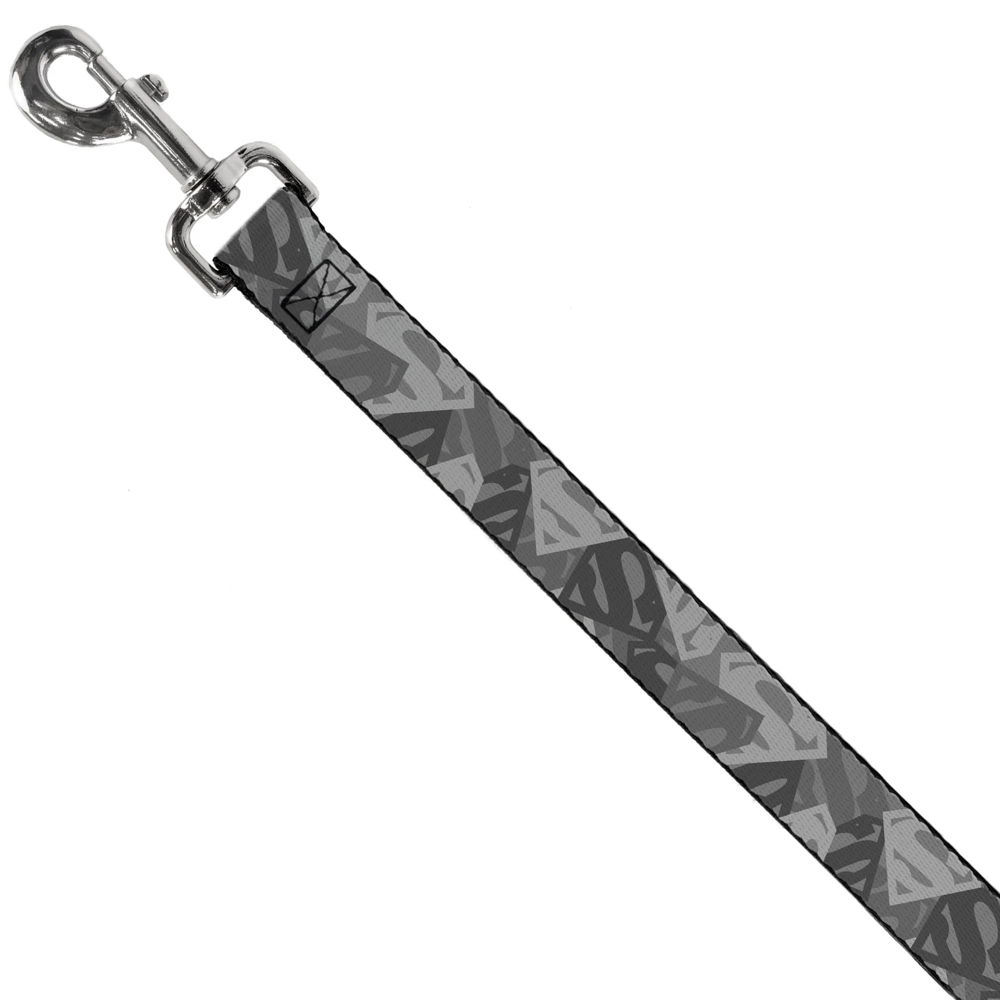 Dog Leash - Superman Shield Camouflage Grays - Image 2