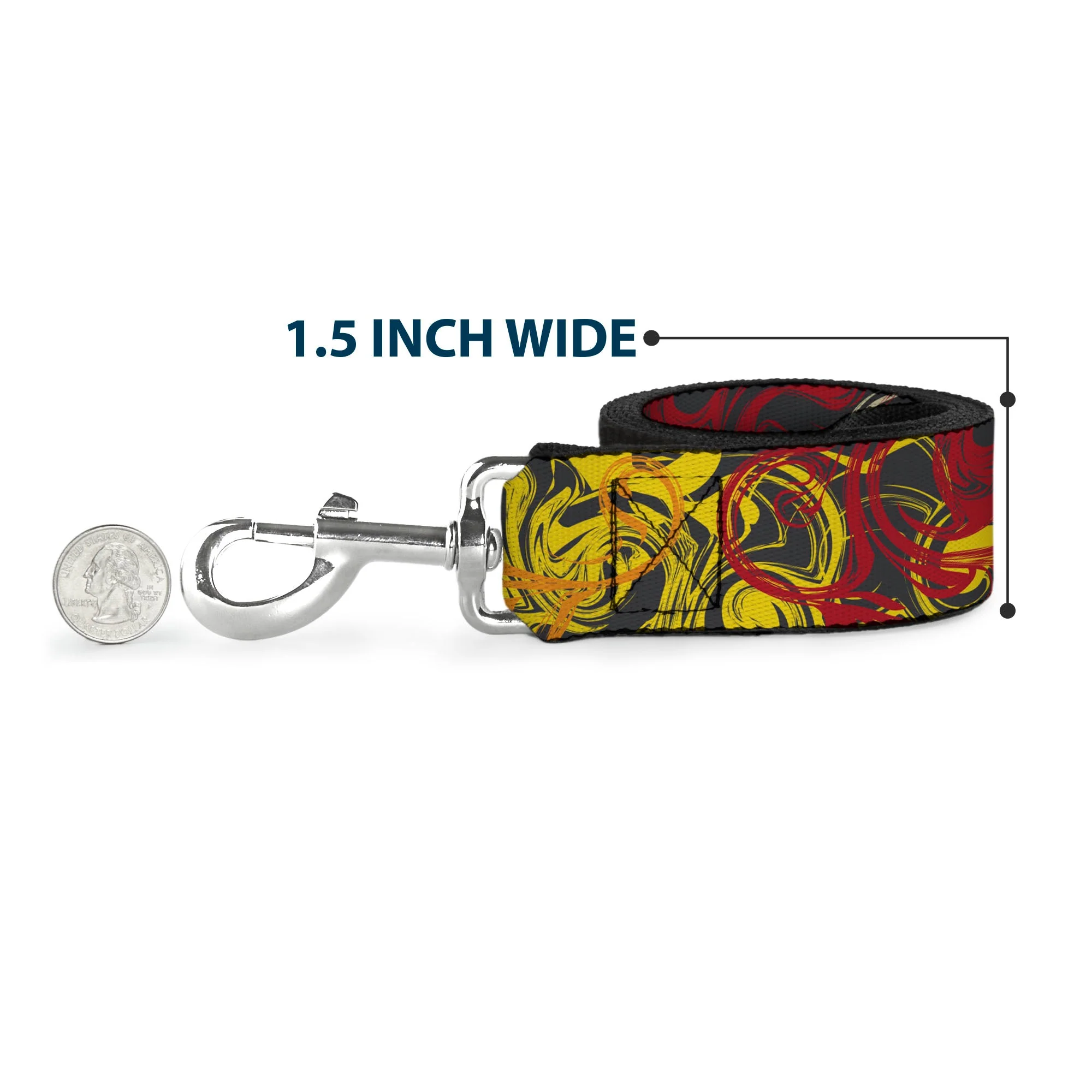 Dog Leash - Swirl Mix Gray/Multi Color - Image 6