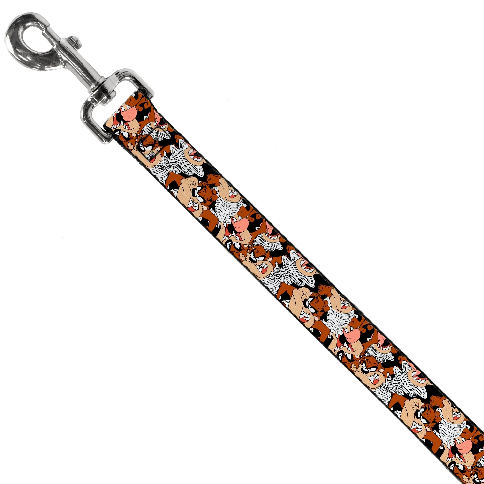 Dog Leash - Tasmanian Devil Vortex Poses Stacked Black - Image 2