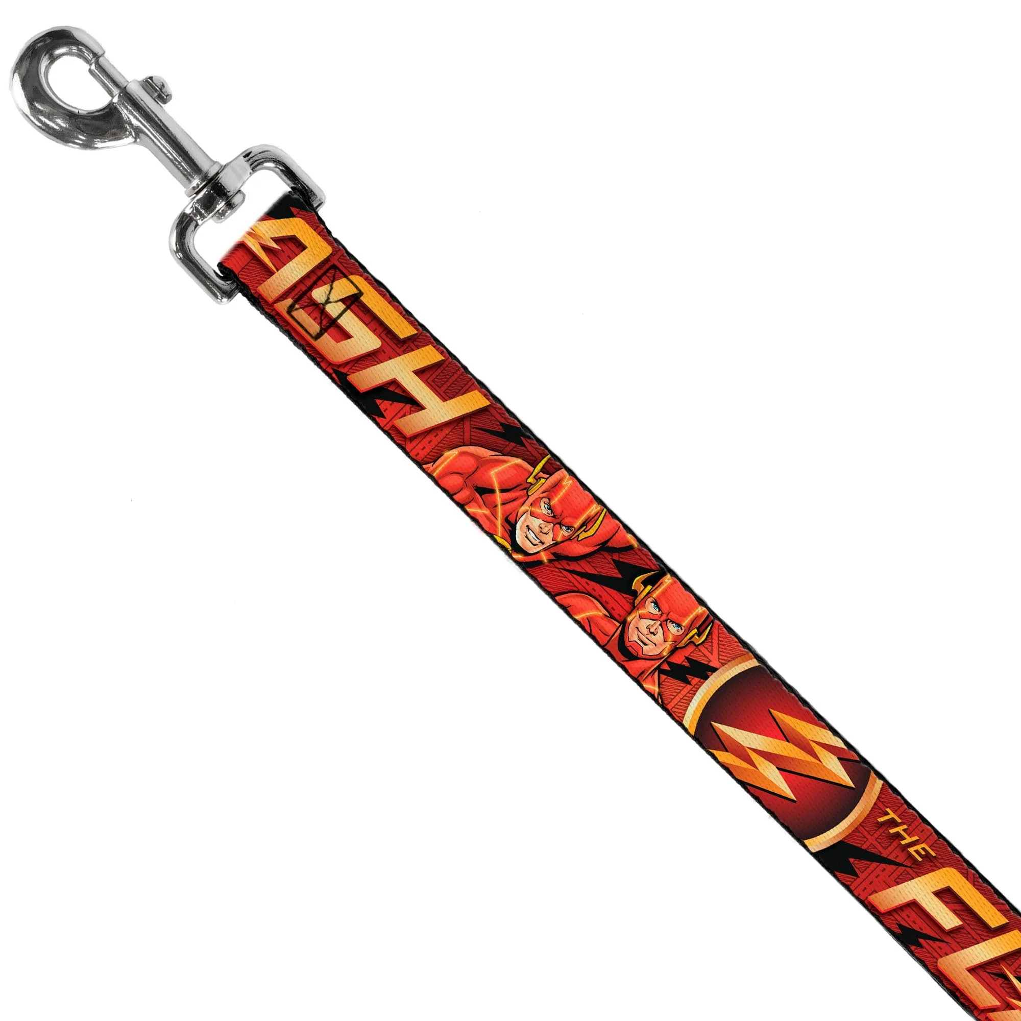 Dog Leash - THE FLASH/Logo3/Poses Black/Red/Gold - Image 2