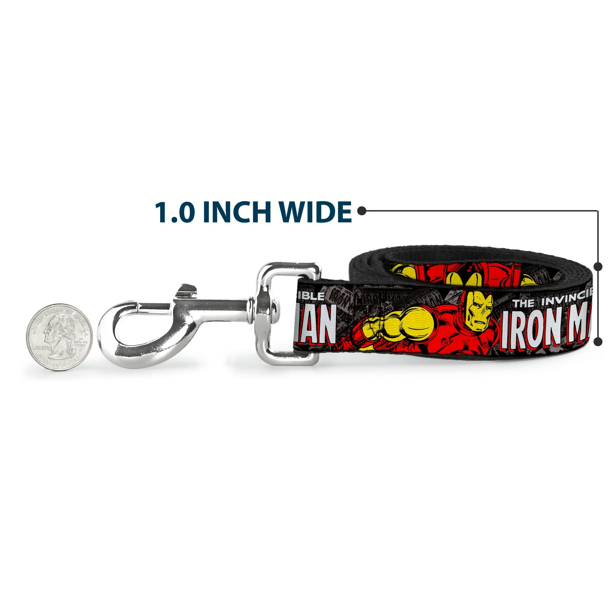 Dog Leash - THE INVINCIBLE IRON MAN Stacked Comic Books/Action Poses - Image 5