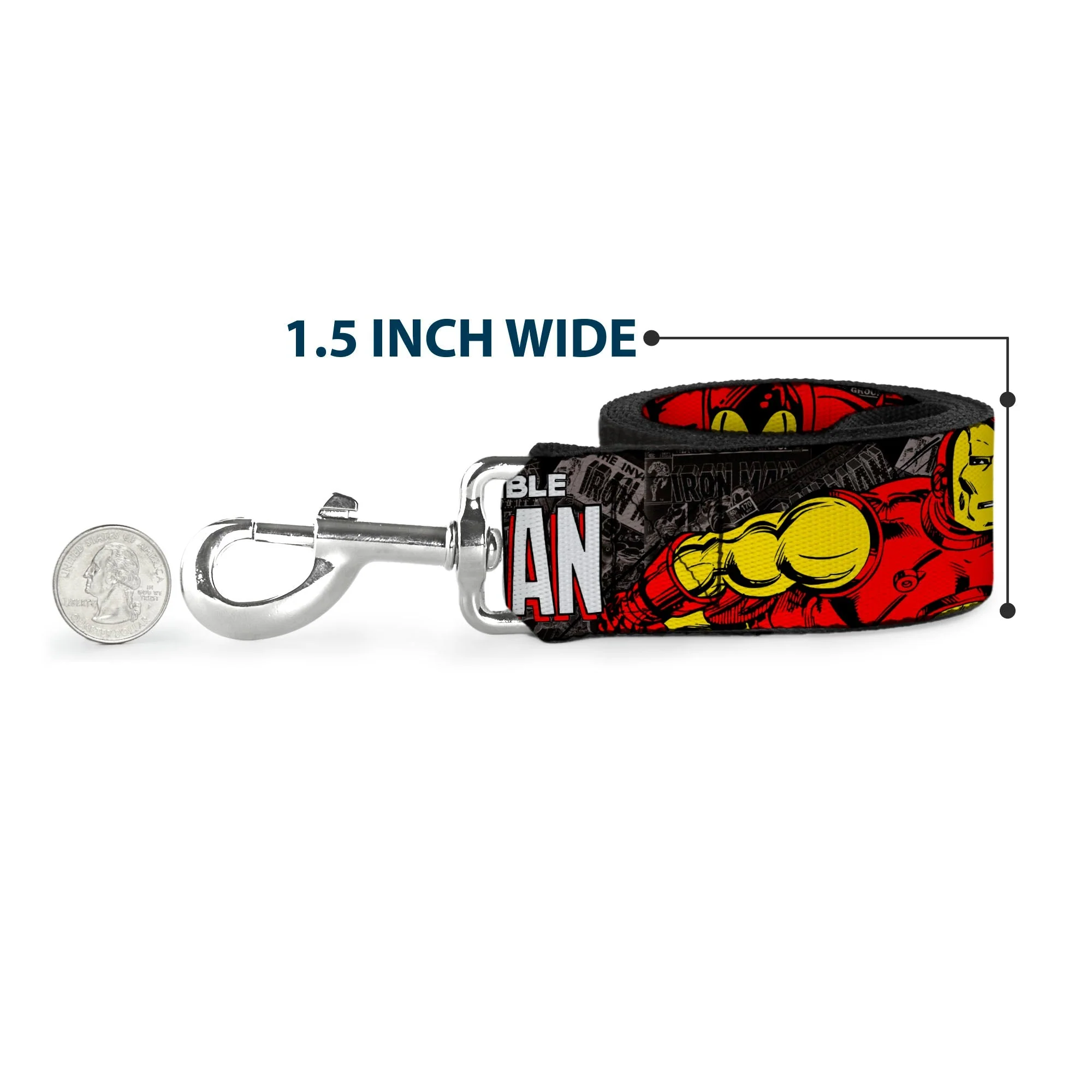 Dog Leash - THE INVINCIBLE IRON MAN Stacked Comic Books/Action Poses - Image 6