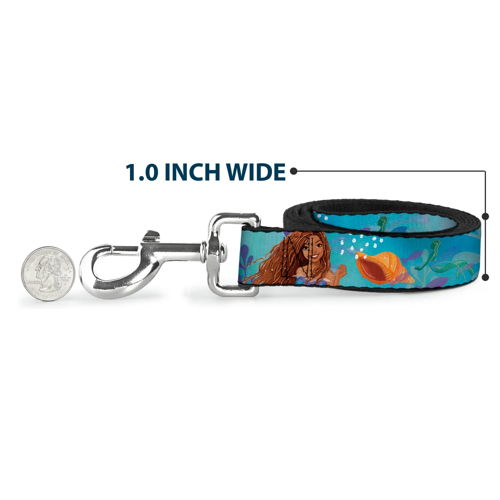 Dog Leash - The Little Mermaid Live Action Ariel Under the Sea Poses Blues - Image 5