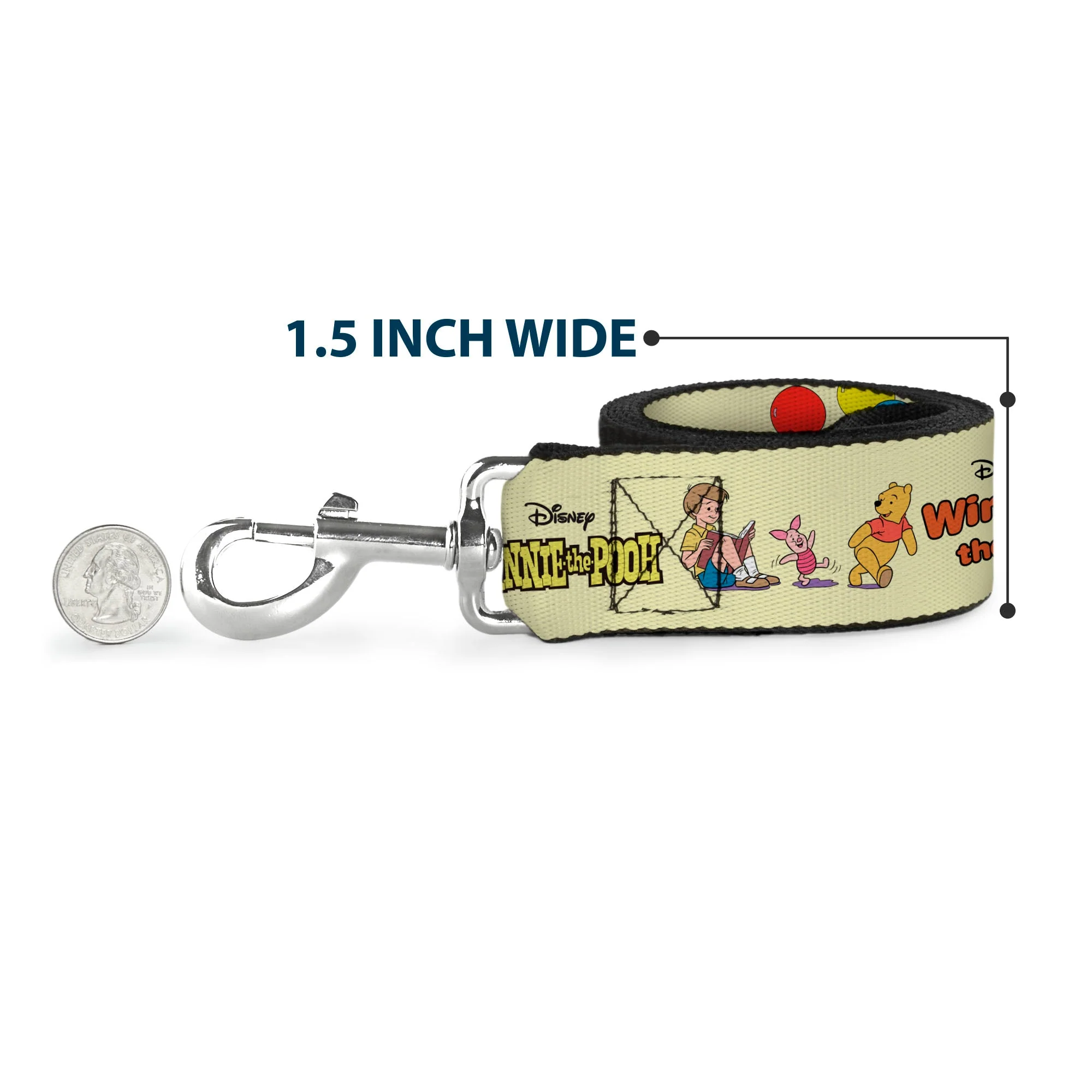 Dog Leash - The Nightmare Before Christmas Smiling Jack Moon and Stars Black - Image 6