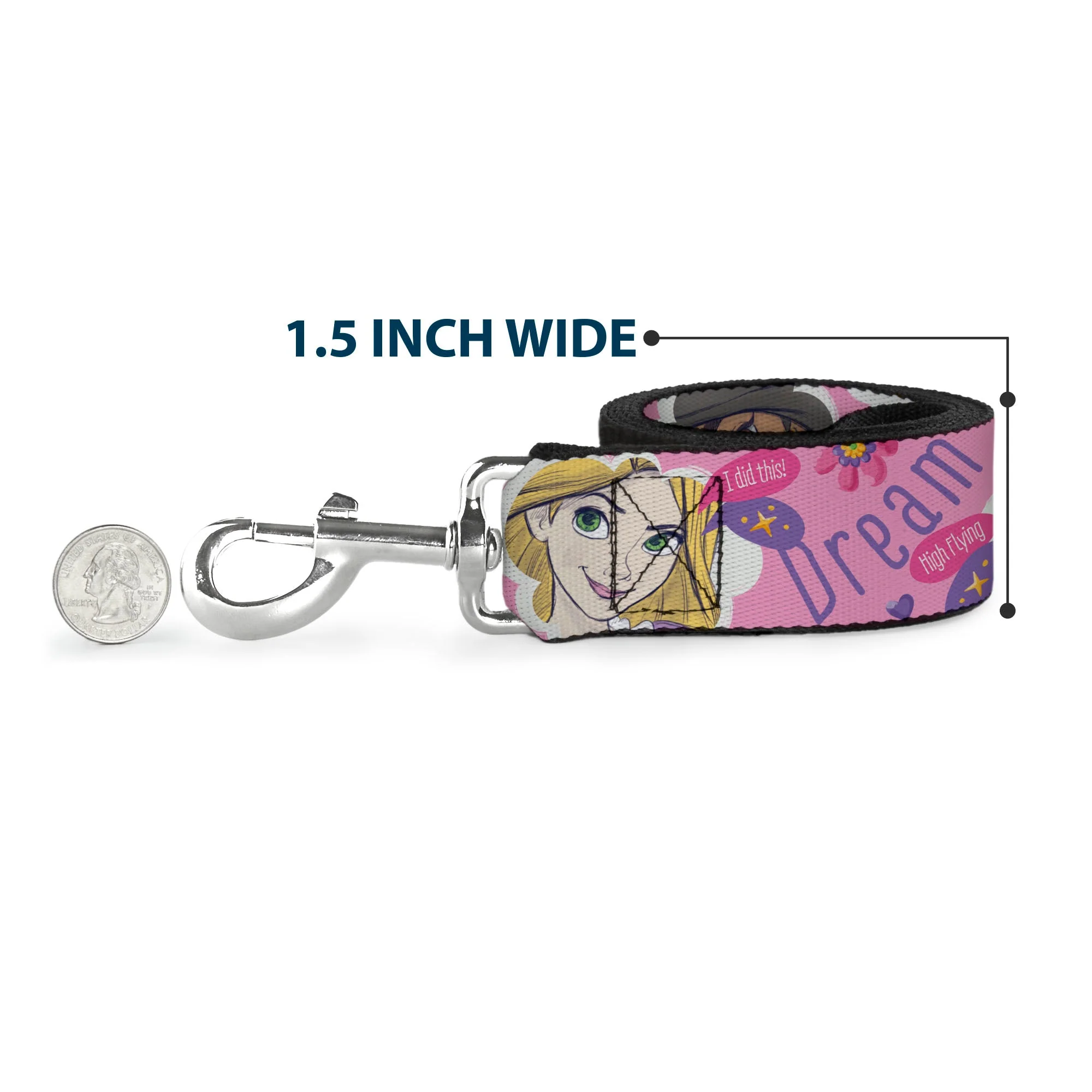 Dog Leash - The Proud Family PROUD SNACKS Logo Blocks Multi Color - Image 6