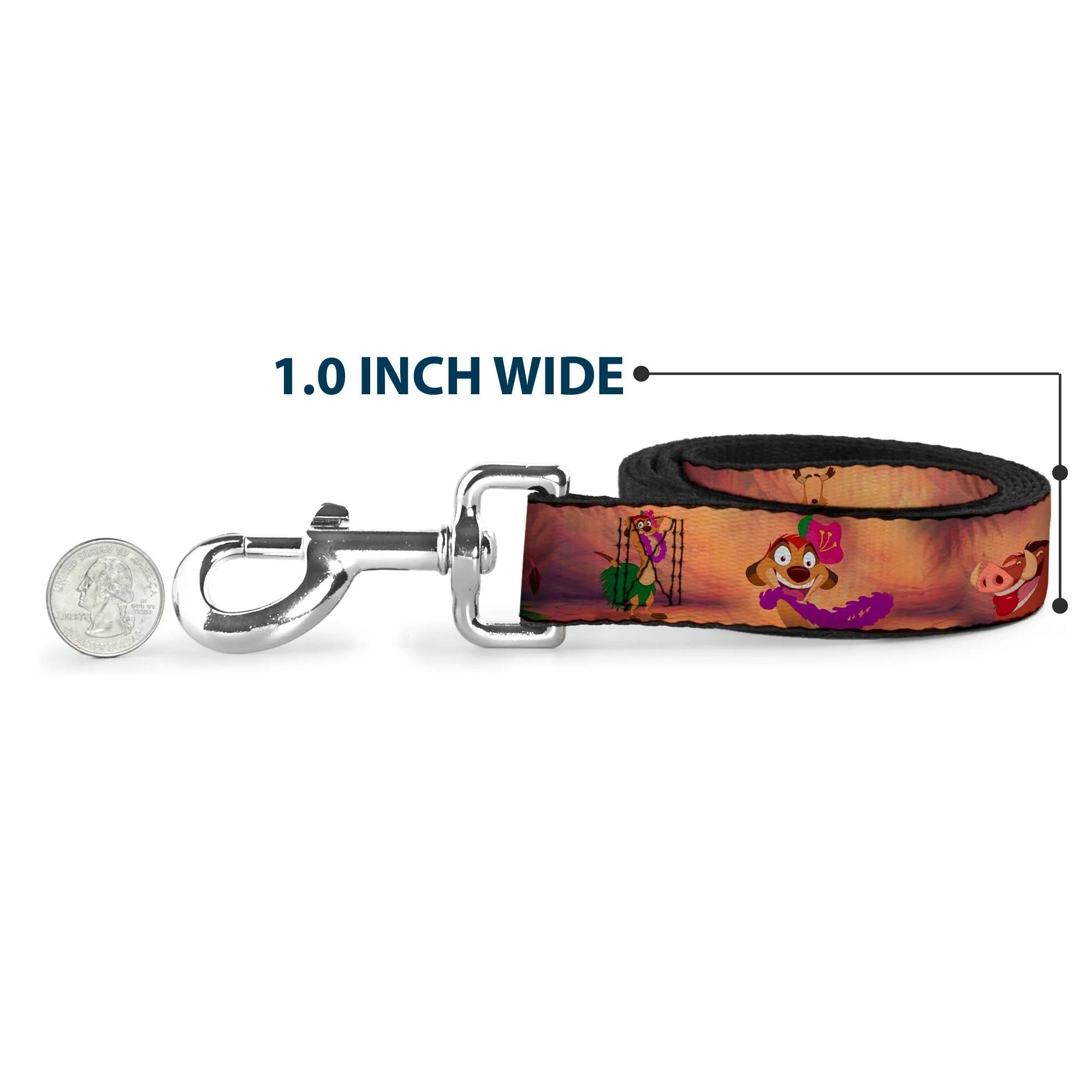 Dog Leash - Timon & Pumba The Hula Song Poses - Image 5
