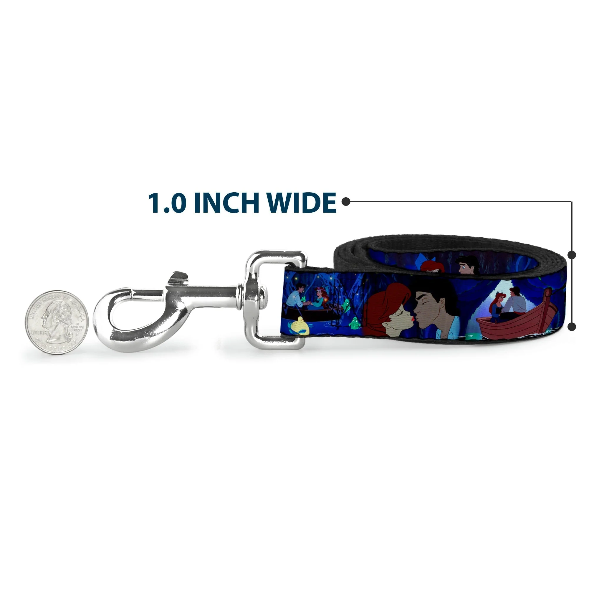 Dog Leash - Tinker Bell Poses Purple/Pink Fade - Image 5