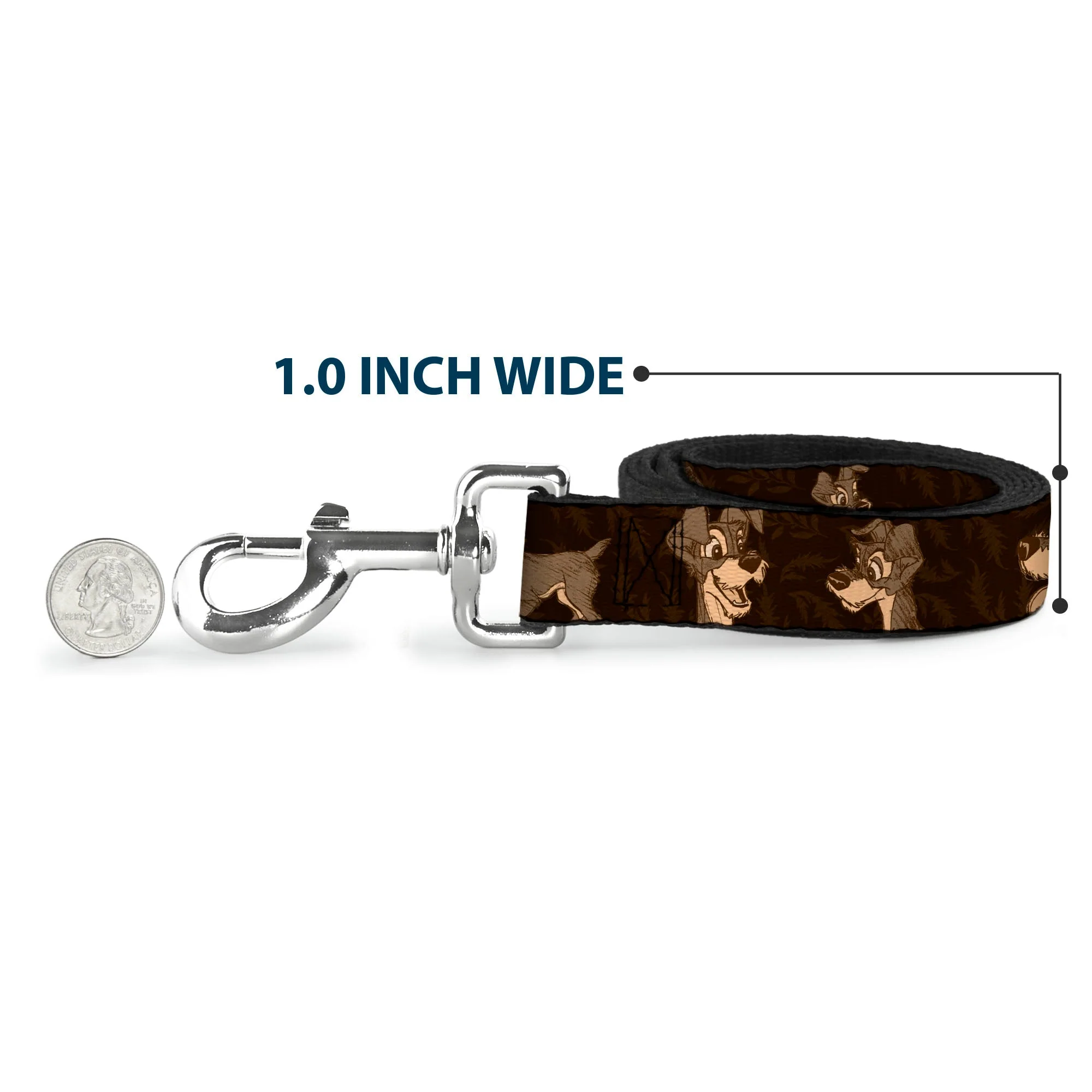 Dog Leash - Tramp 4-Pose Sketch Browns - Image 5