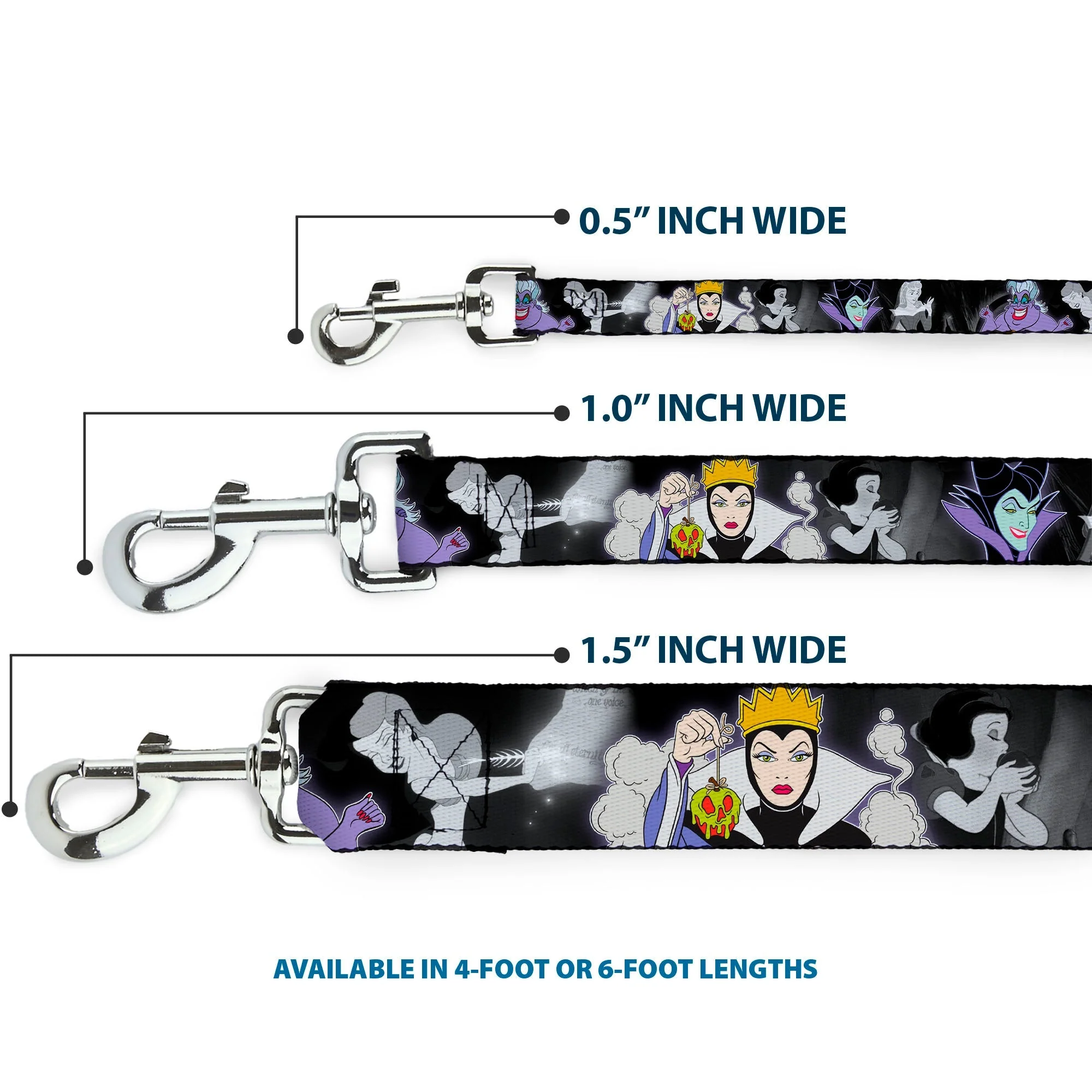 Dog Leash - Villains Hexing Princess Scenes Color/Black/White - Image 3