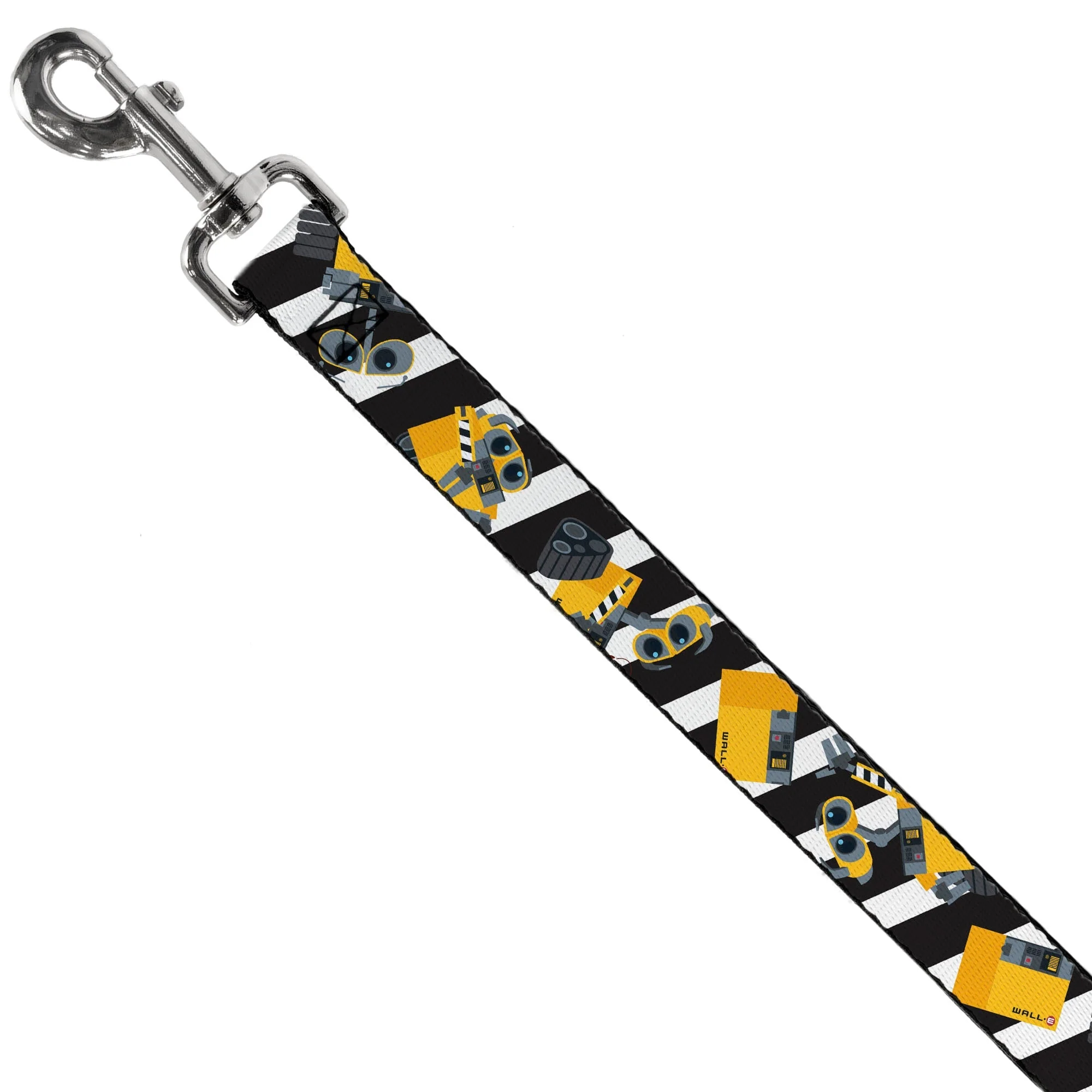 Dog Leash - Wall-E Poses/Stripe Black/White - Image 2