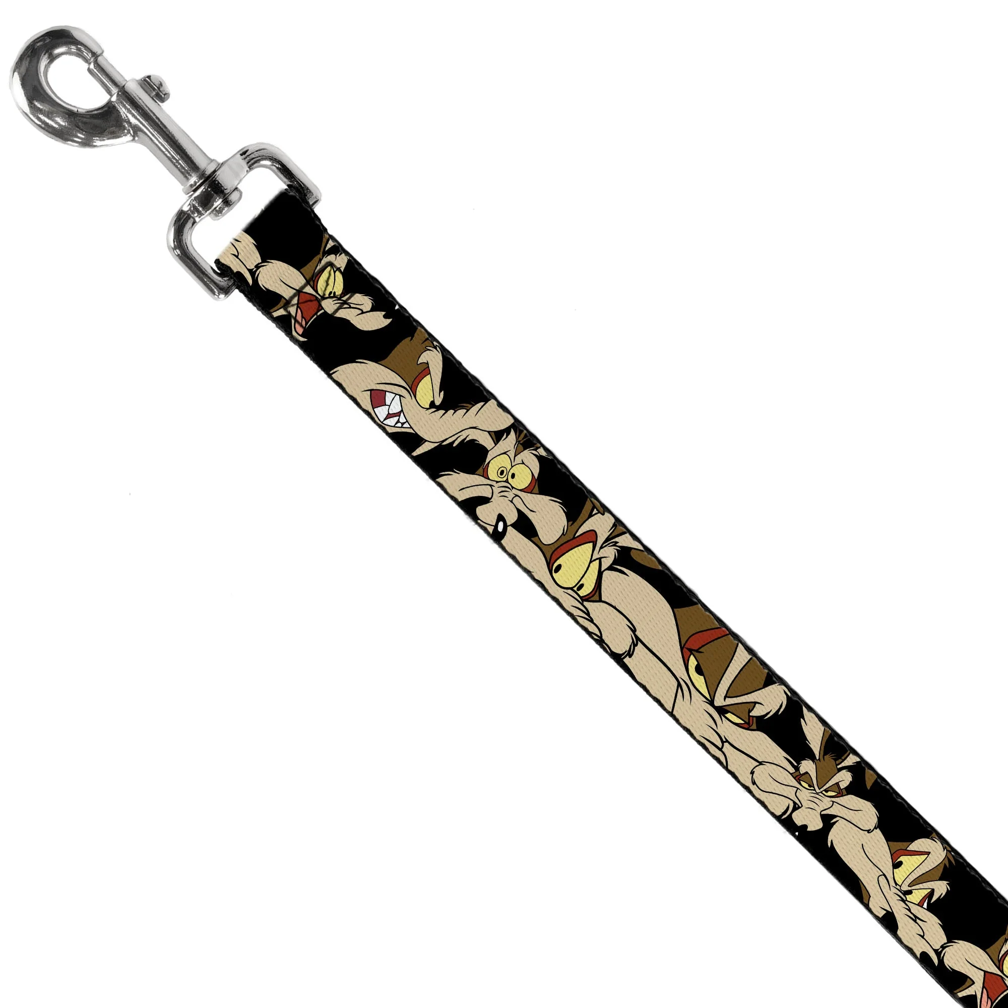 Dog Leash - Wile E. Coyote Expressions Black - Image 2