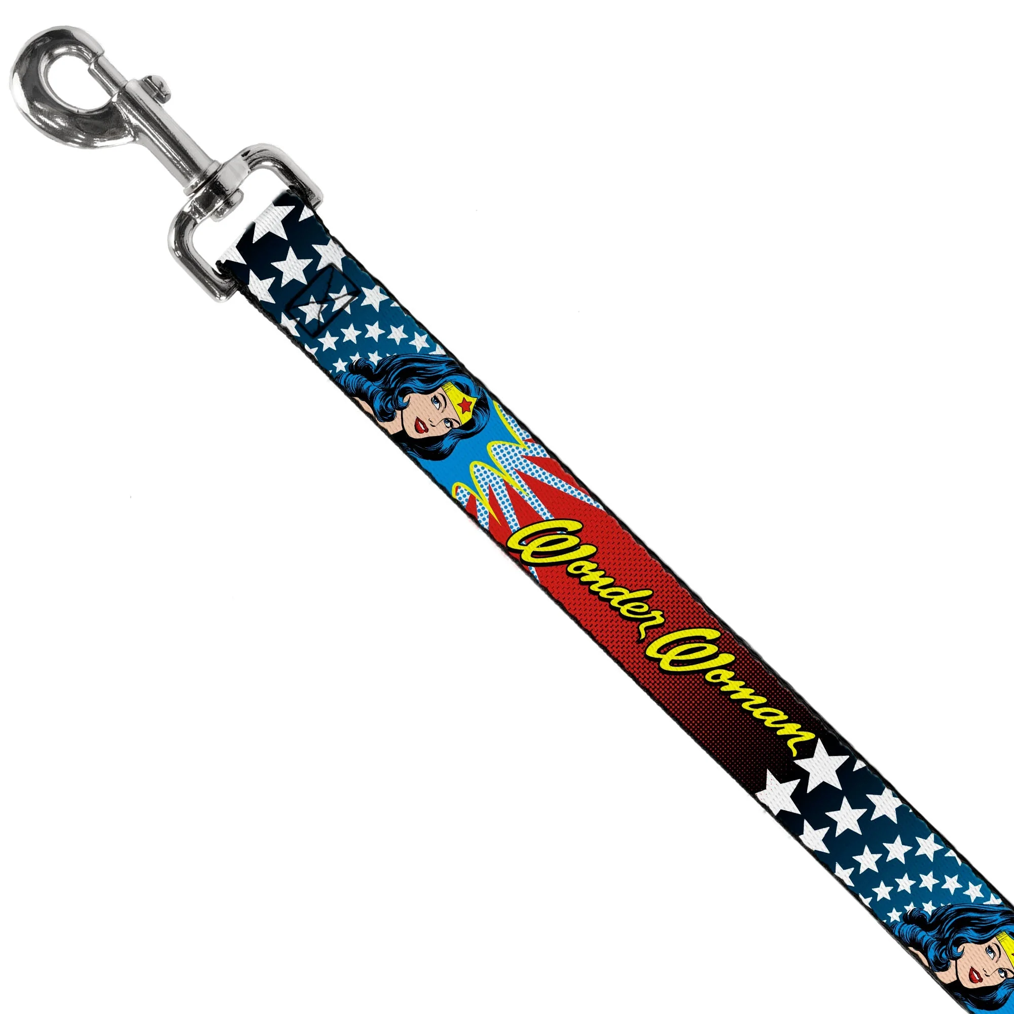Dog Leash - Wonder Woman Face w/Stars - Image 2