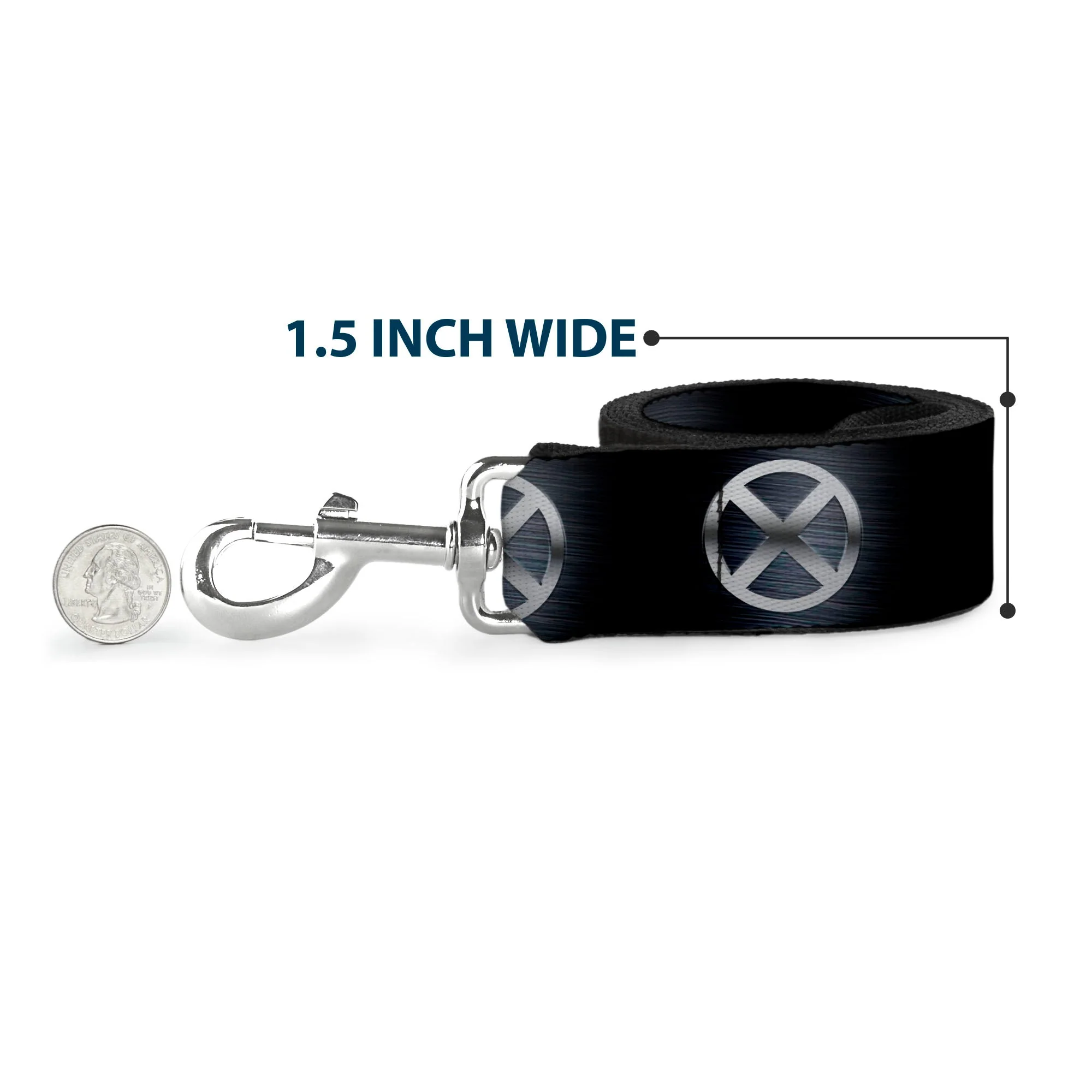 Dog Leash - X-Men X Icon Black/Silvers - Image 6