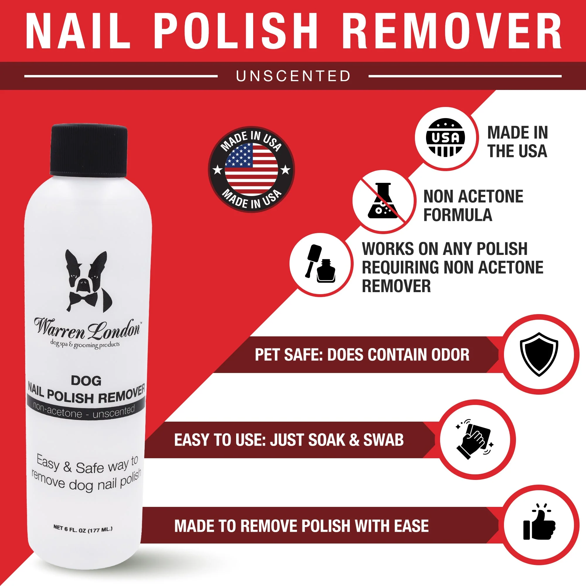Dog Nail Polish Remover - Non Acetone - Image 2