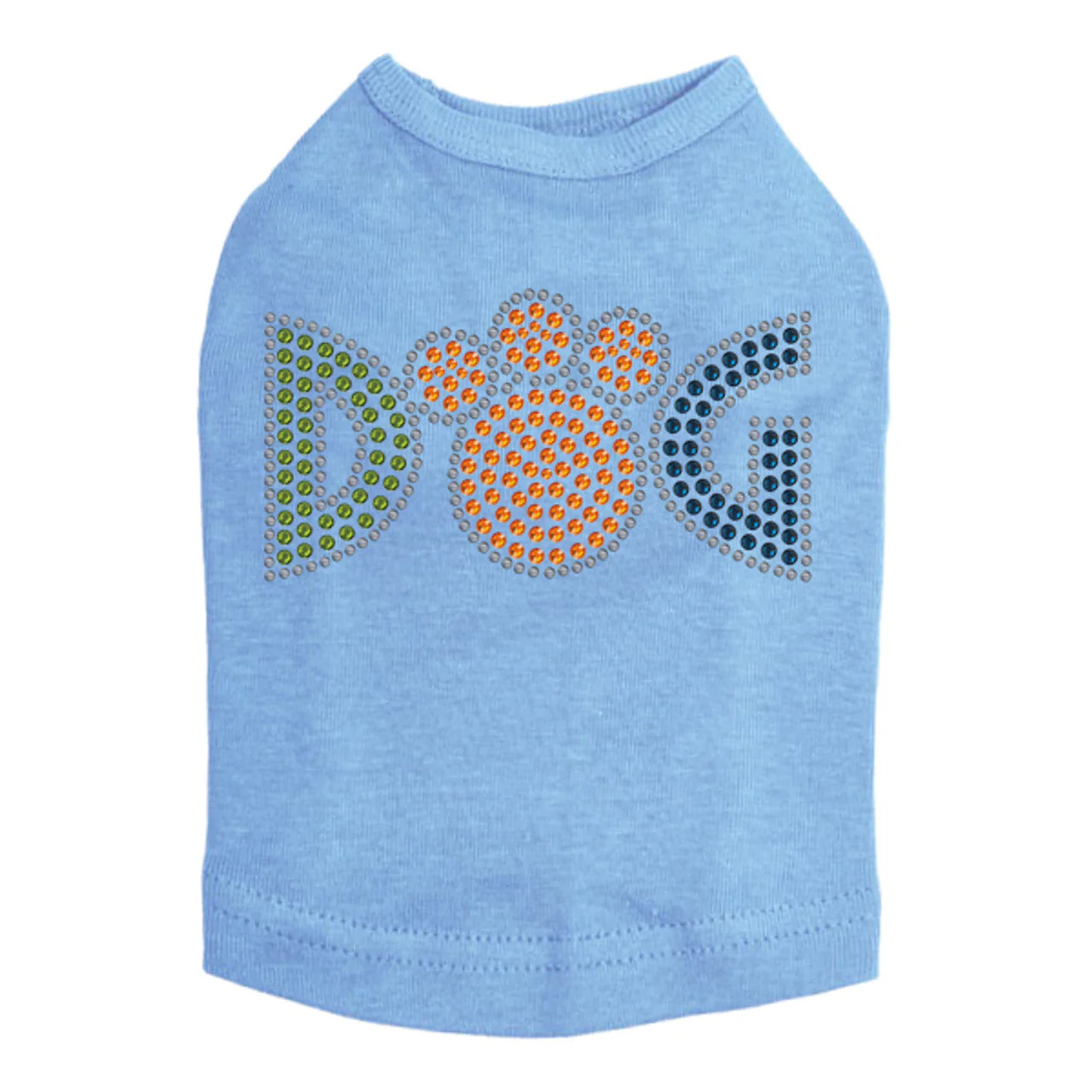 Dog (Rhinestones) - Dog Tank - Image 6