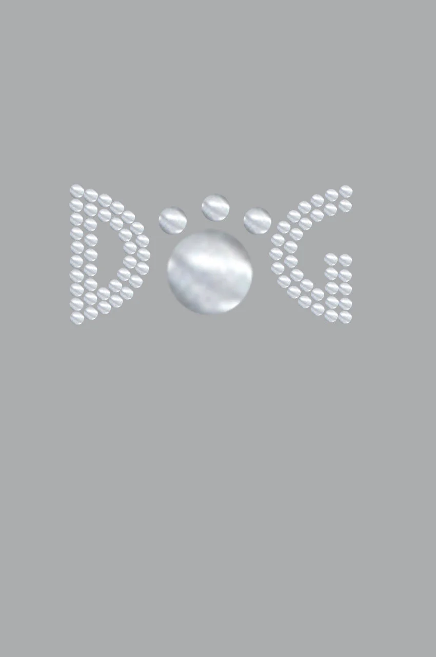 Dog (Silver Nailheads)  bandana - Image 10