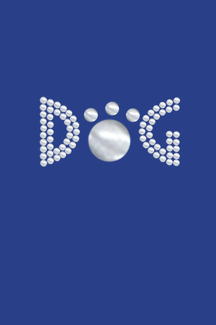 Dog (Silver Nailheads)  bandana - Image 3
