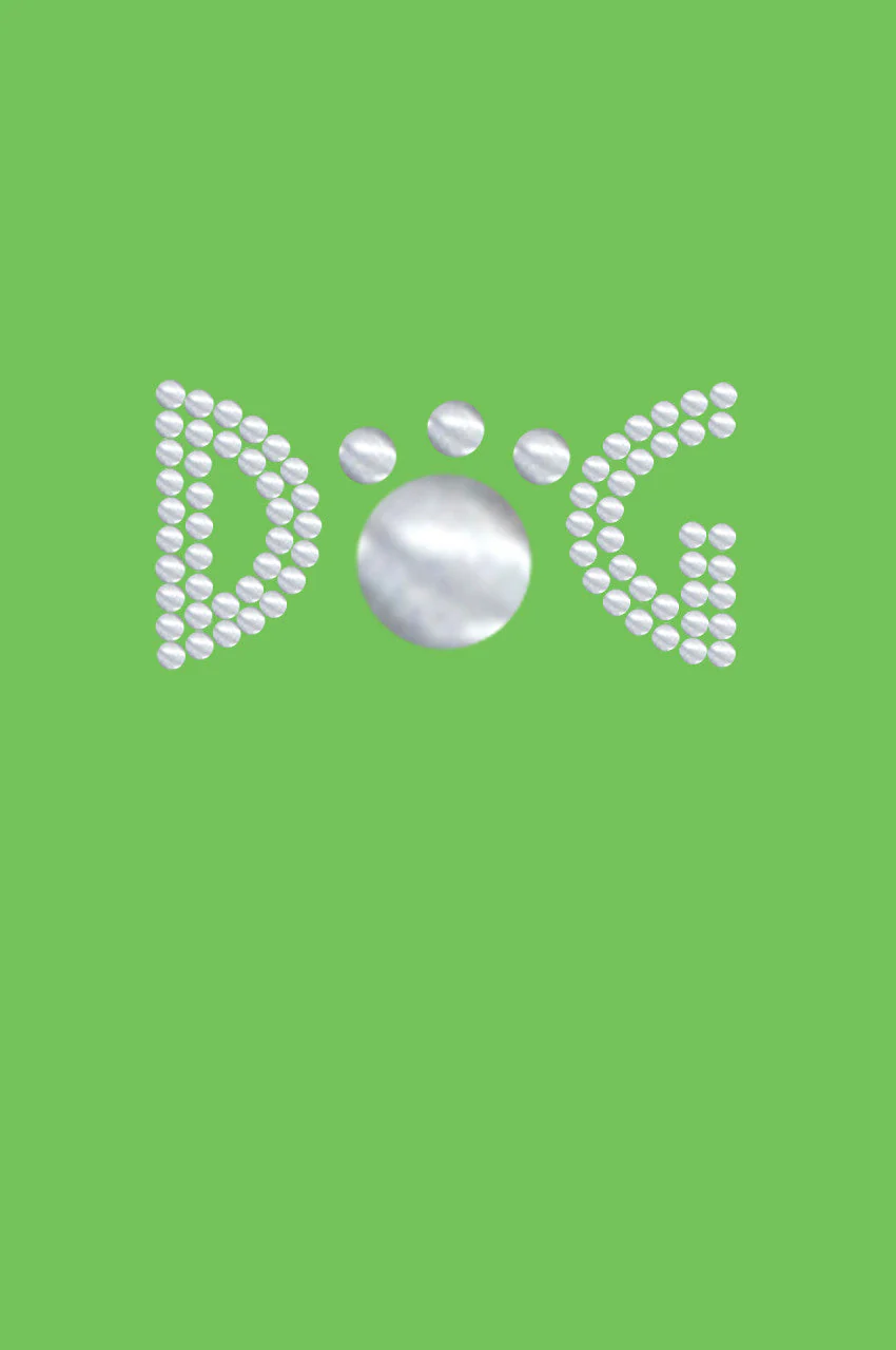 Dog (Silver Nailheads)  bandana - Image 5