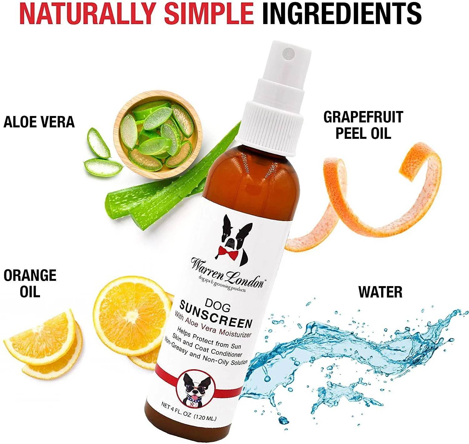 Dog Sunscreen With Aloe Vera Moisturizer - Image 3