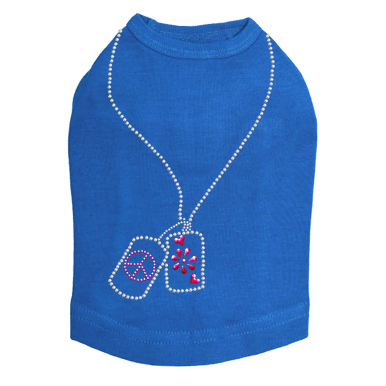 Dog Tags Necklace  2 - Dog Tank - Image 2