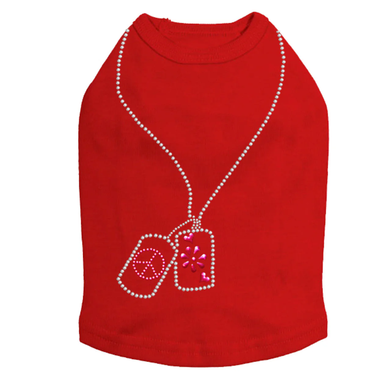 Dog Tags Necklace  2 - Dog Tank - Image 6