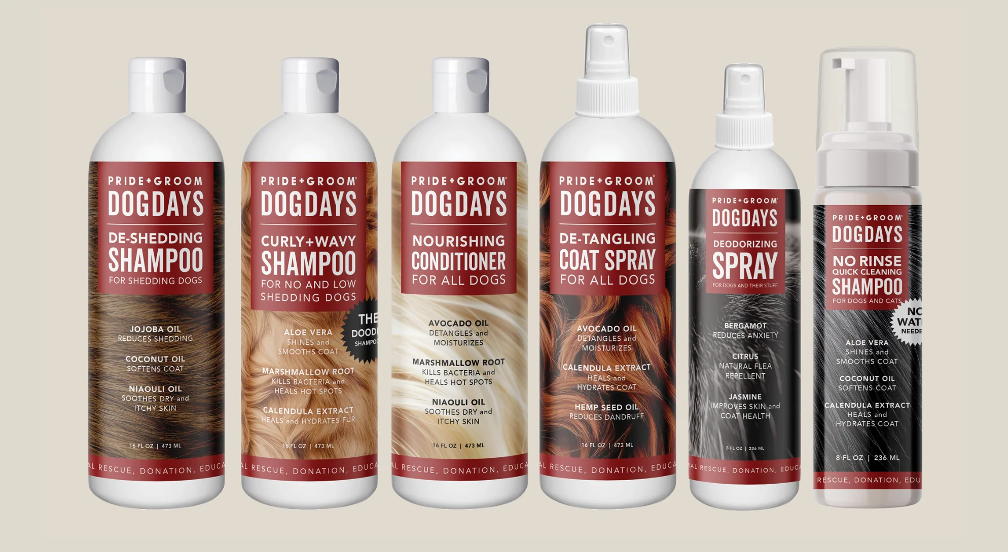 DOGDAYS Leave-In Detangling Spray — Hydrating, Frizz-Control Formula for All Coat Types - Image 3