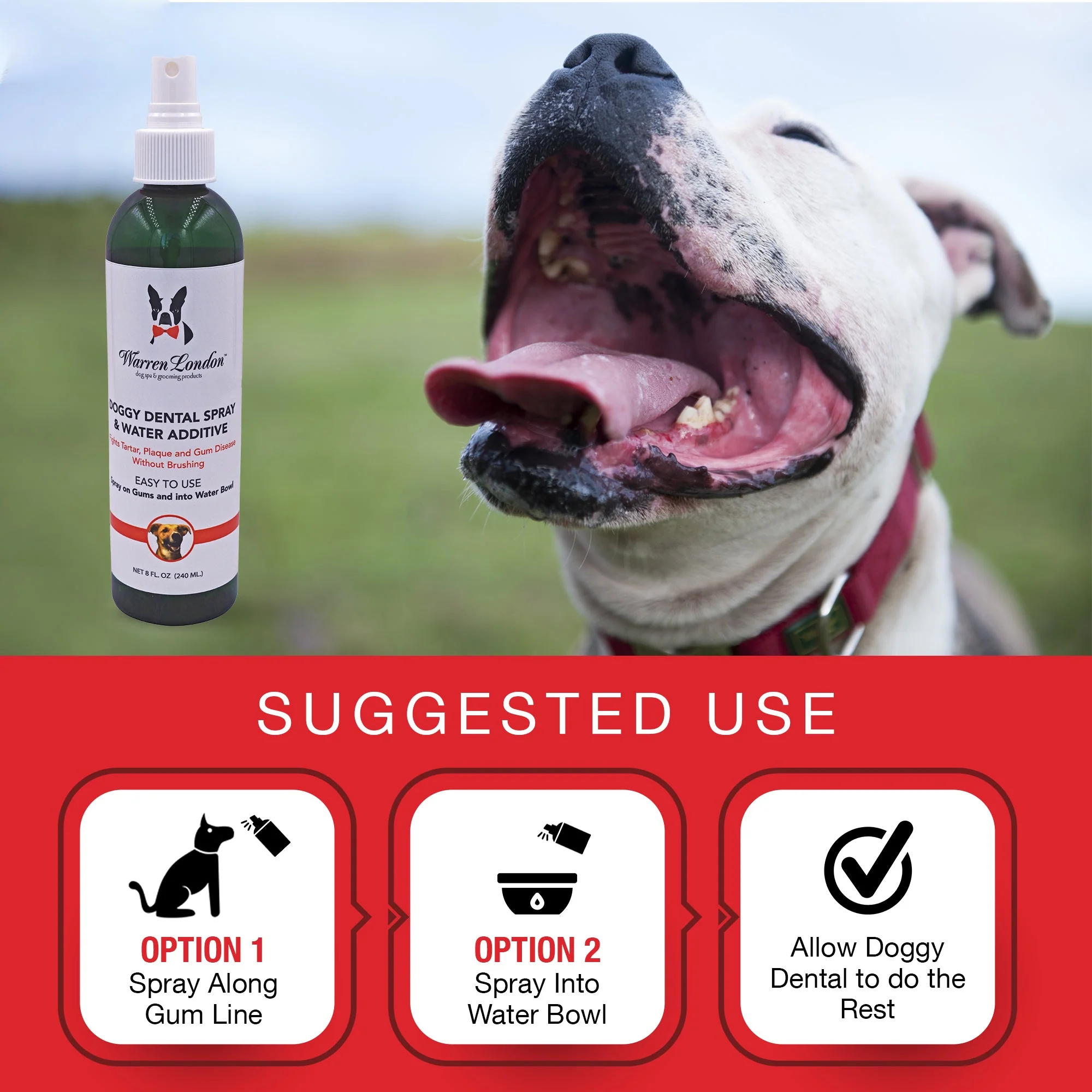 Doggy Dental Spray & Water Additive - Image 4