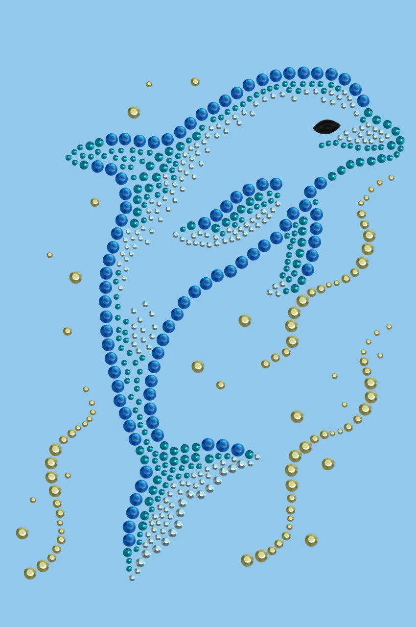 Dolphin (Blue) - Bandanna - Image 3