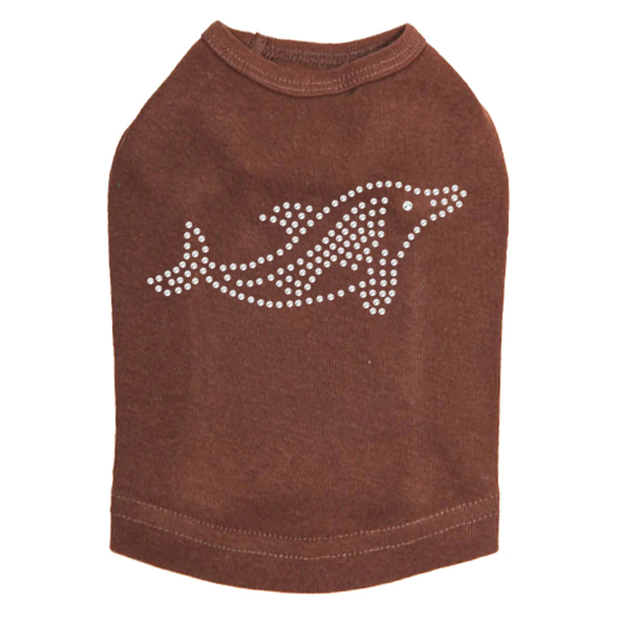 Dolphin (Rhinestone) - Dog Tank - Image 13