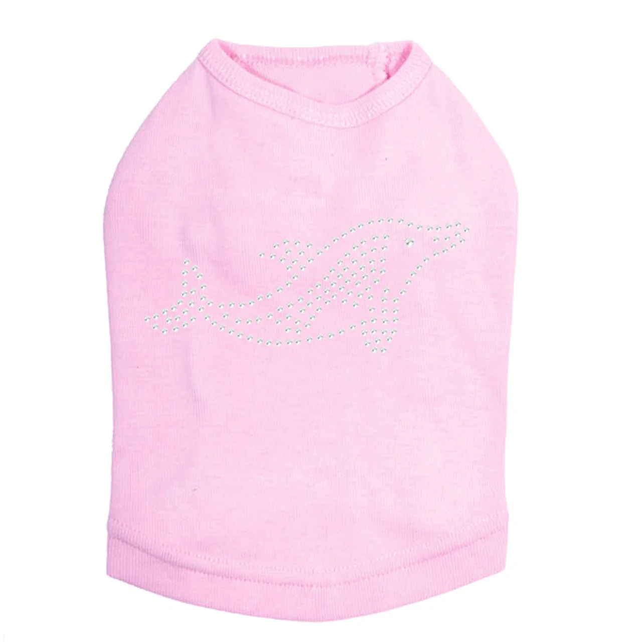 Dolphin (Rhinestone) - Dog Tank - Image 2
