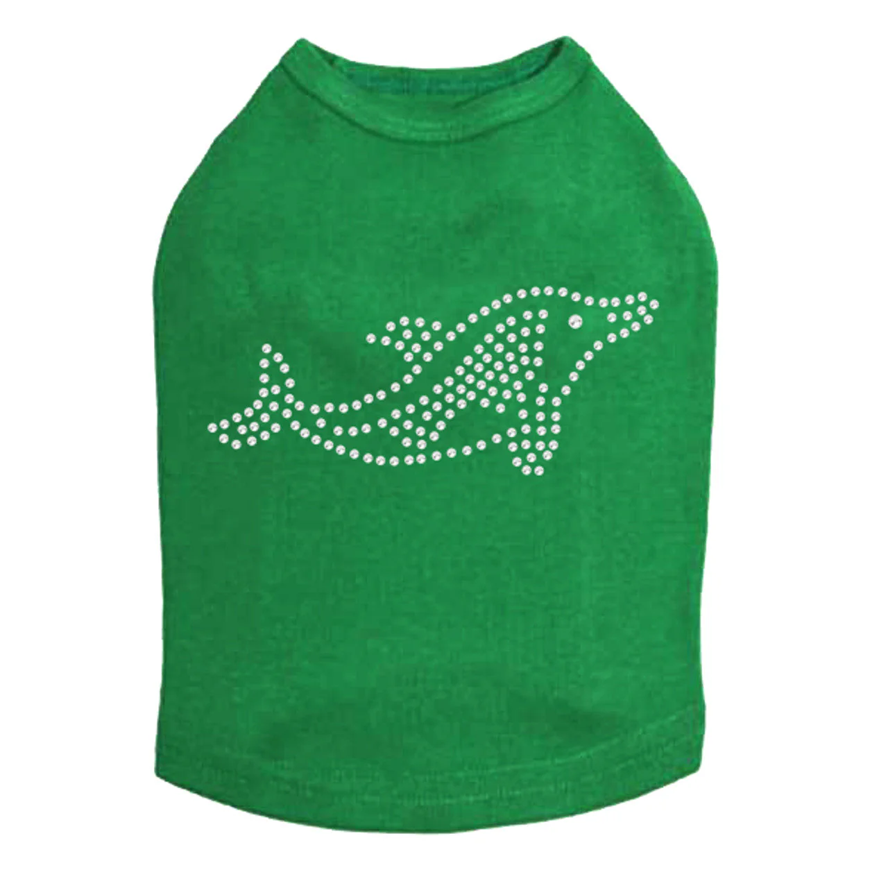 Dolphin (Rhinestone) - Dog Tank - Image 3