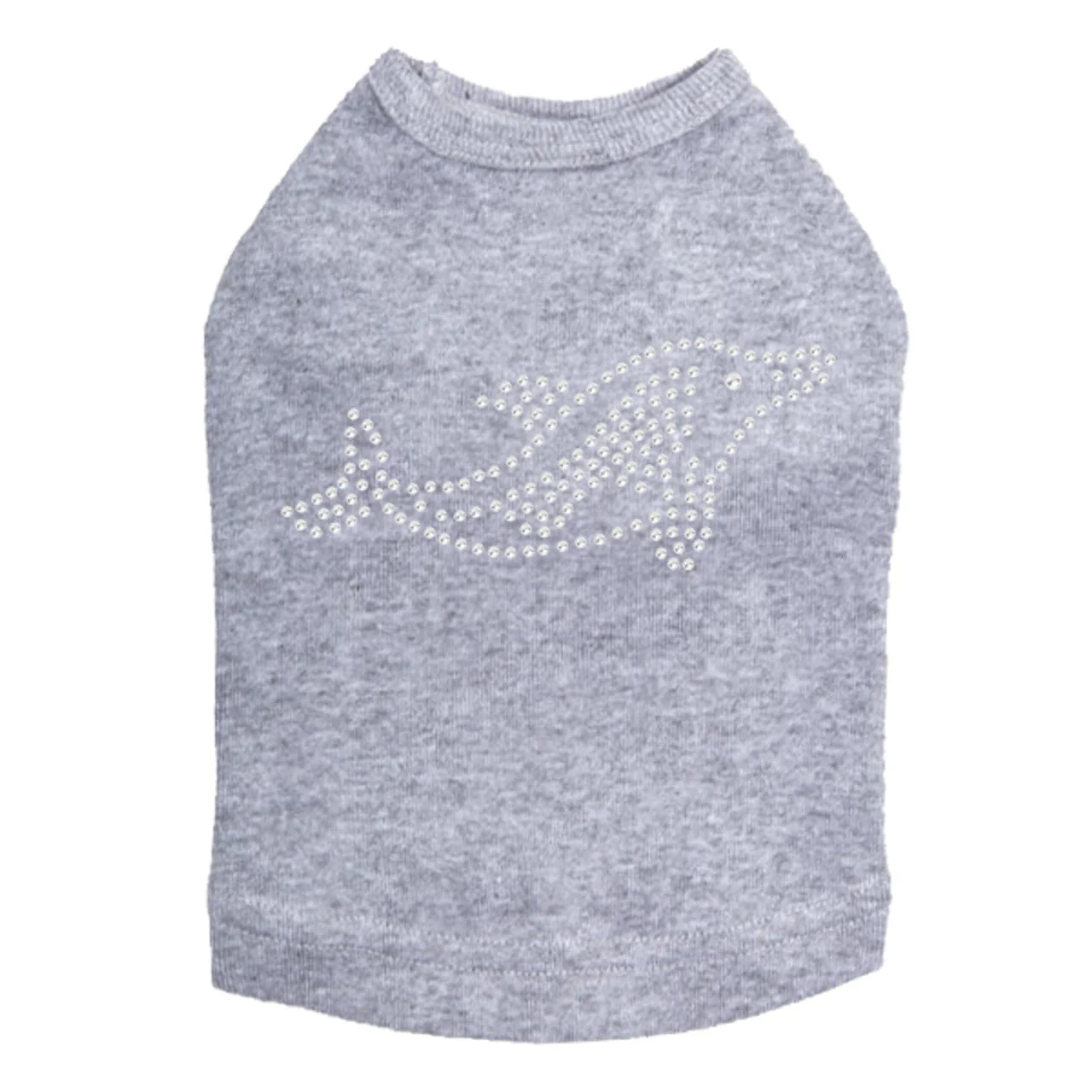 Dolphin (Rhinestone) - Dog Tank - Image 4