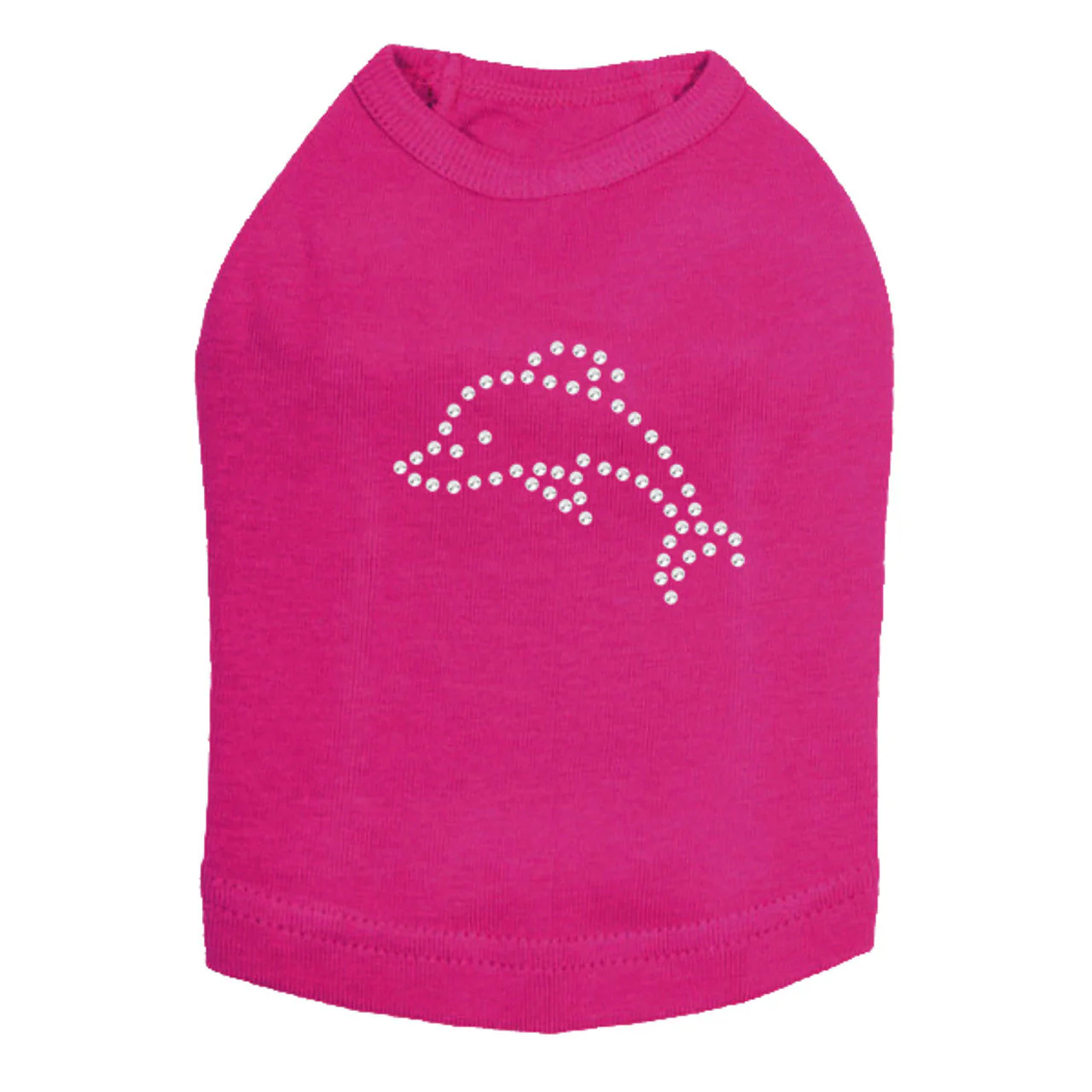 Dolphin (Small Rhinestone) - Dog Tank - Image 13