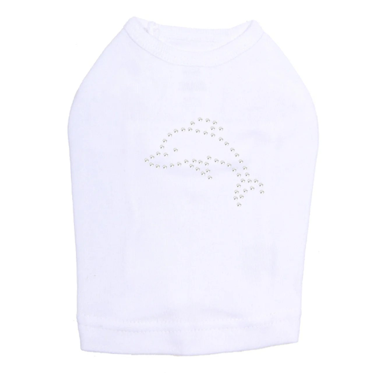 Dolphin (Small Rhinestone) - Dog Tank - Image 2