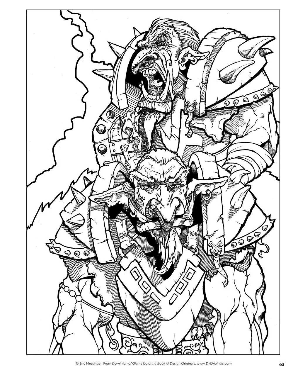 Dominion of Giants Coloring Book - Image 6