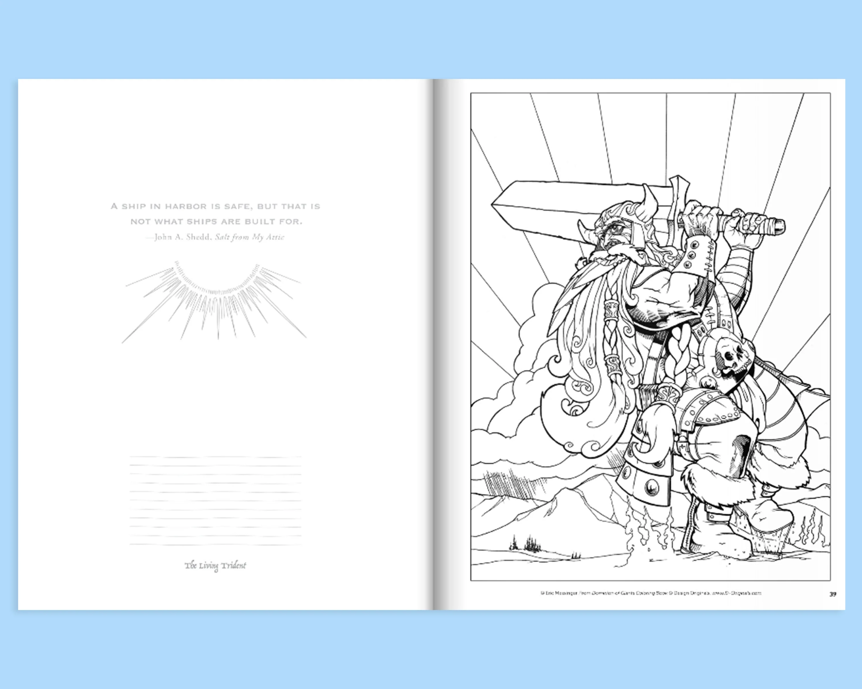 Dominion of Giants Coloring Book Customized - Image 3