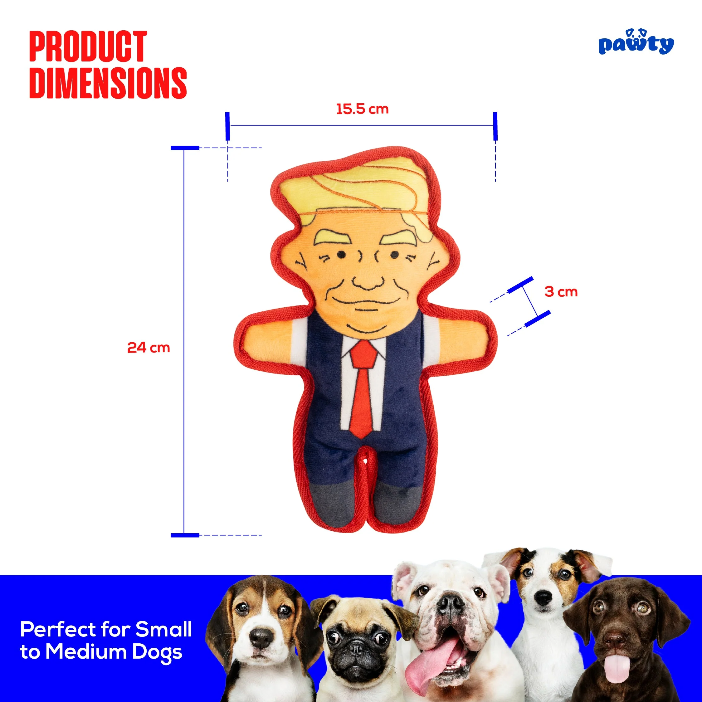 Pet Toy: DONALD DOG TOY - Image 6