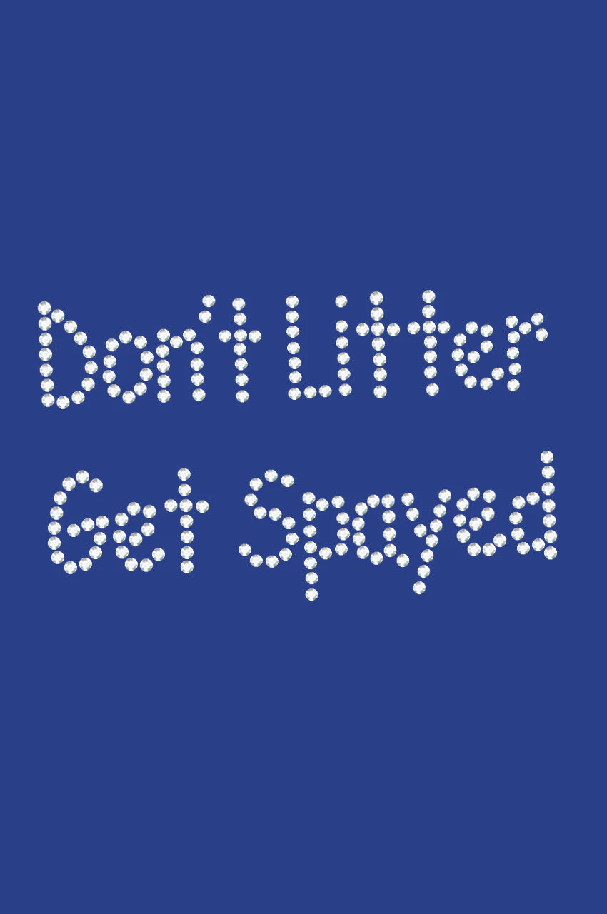 Don't Litter Get Spayed - Bandana - Image 16
