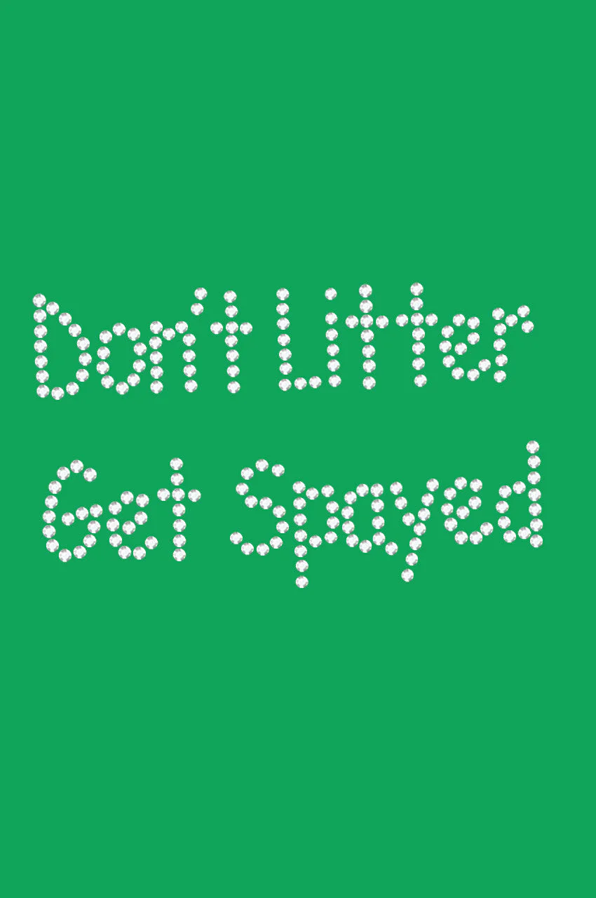 Don't Litter Get Spayed - Bandana - Image 5