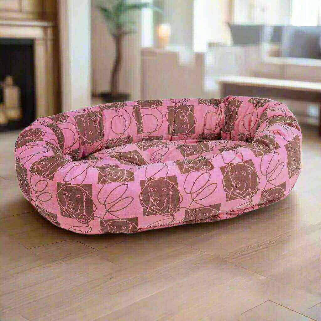 Donut Bed Sale-Peppermint Stripe - Image 5