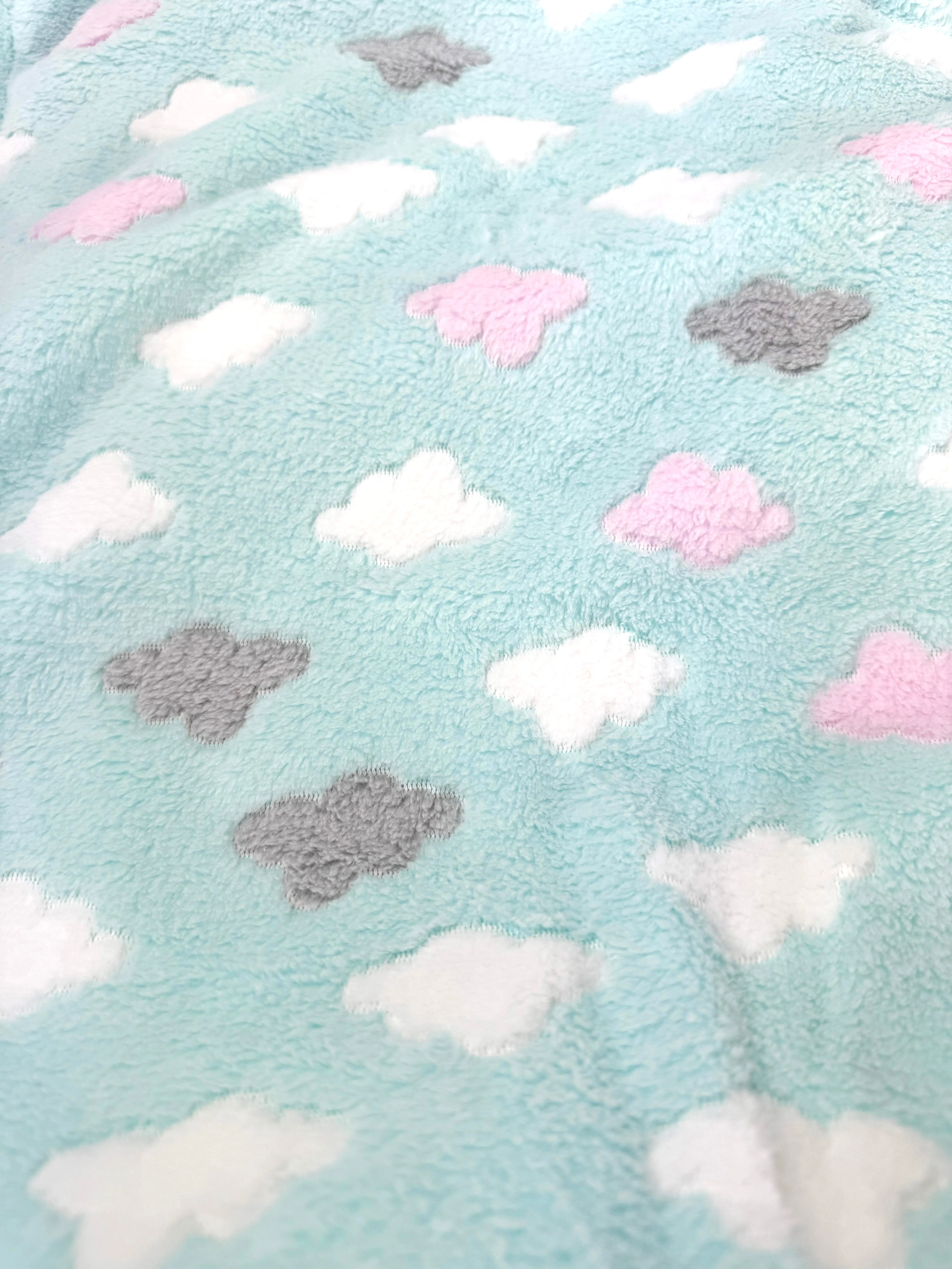 Double Layered Ultra Plush Fluffy Clouds Blanket - Image 3