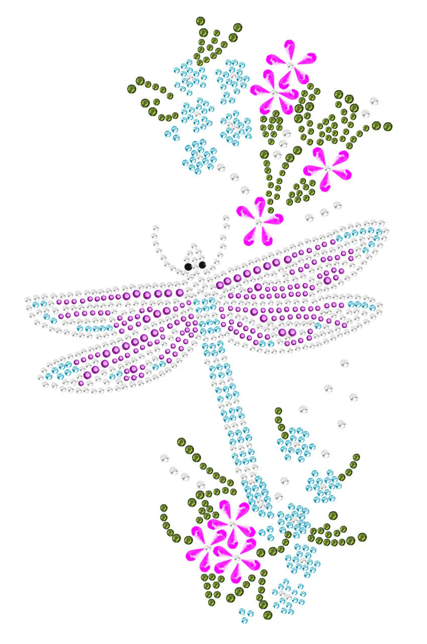Dragonfly with Flowers - Custom Tutu - Image 7