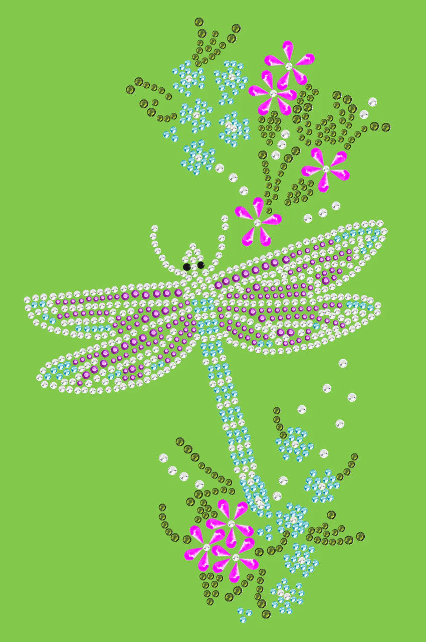 Dragonfly with Flowers - Custom Tutu - Image 9