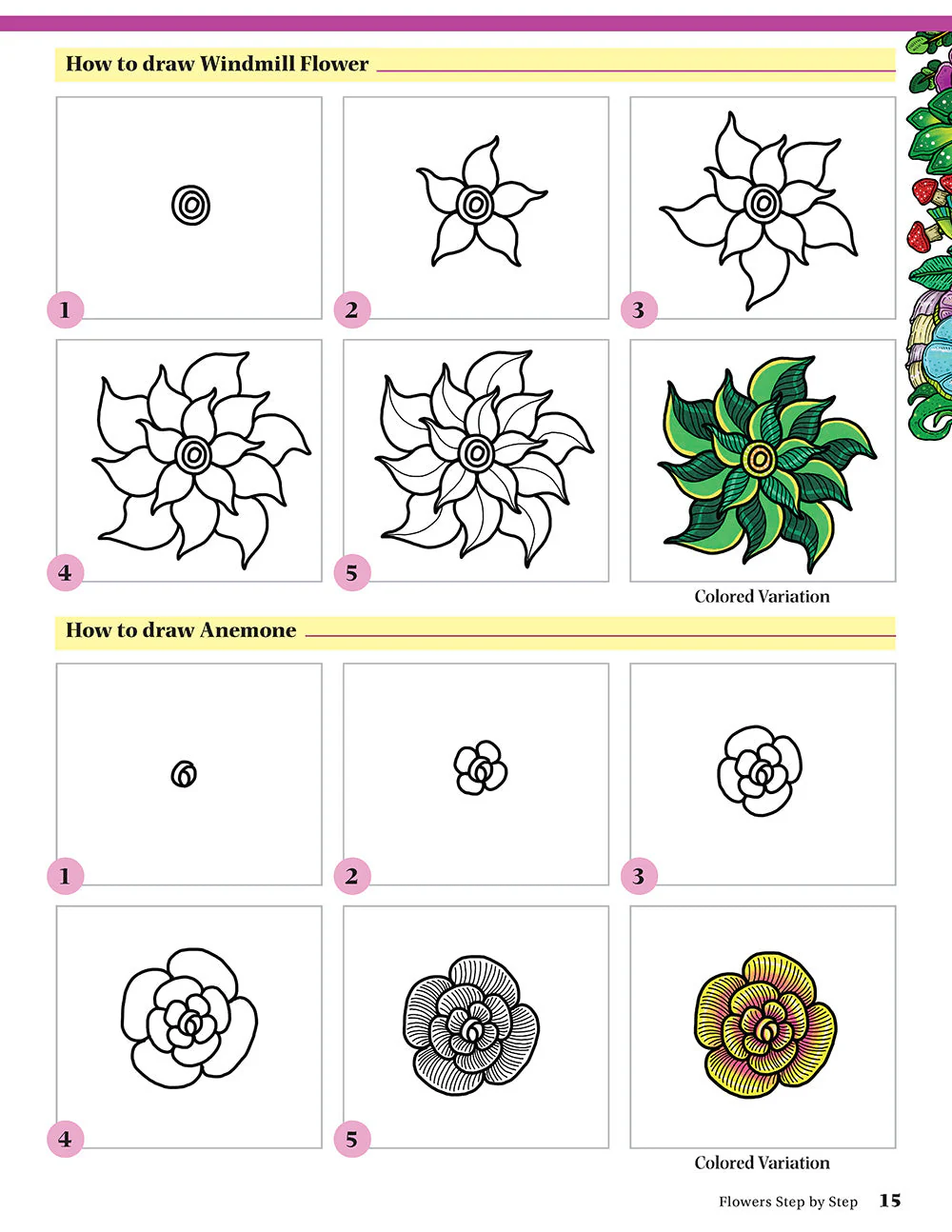 Drawing Florals in 5 Easy Steps - Image 3