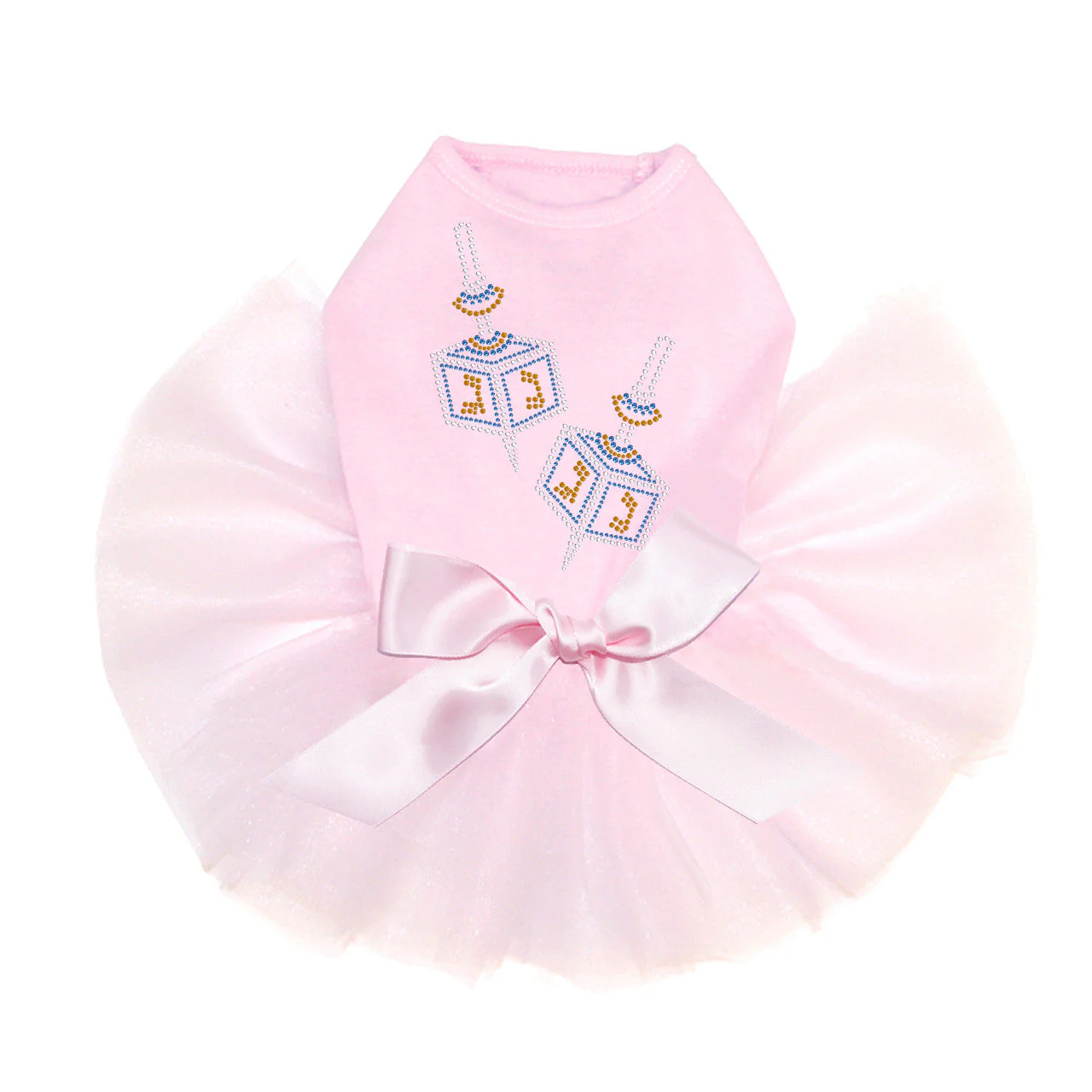 Dreidel - Large (Blue, Silver, & Gold) - Custom Tutu - Image 3