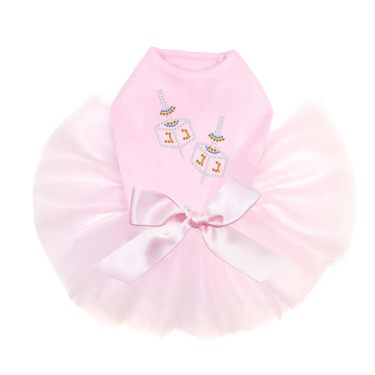 Dreidel - Small (Blue, Silver, & Gold) - Custom Tutu - Image 2
