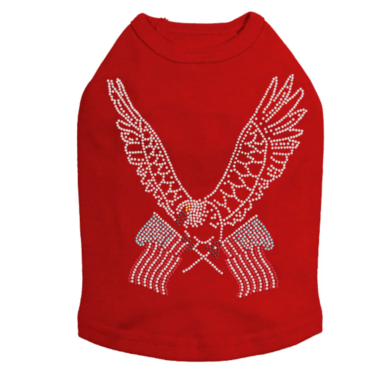 Eagle with Flags - Dog Tank - Image 11