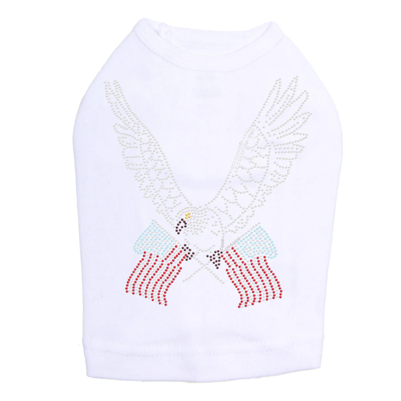 Eagle with Flags - Dog Tank - Image 7